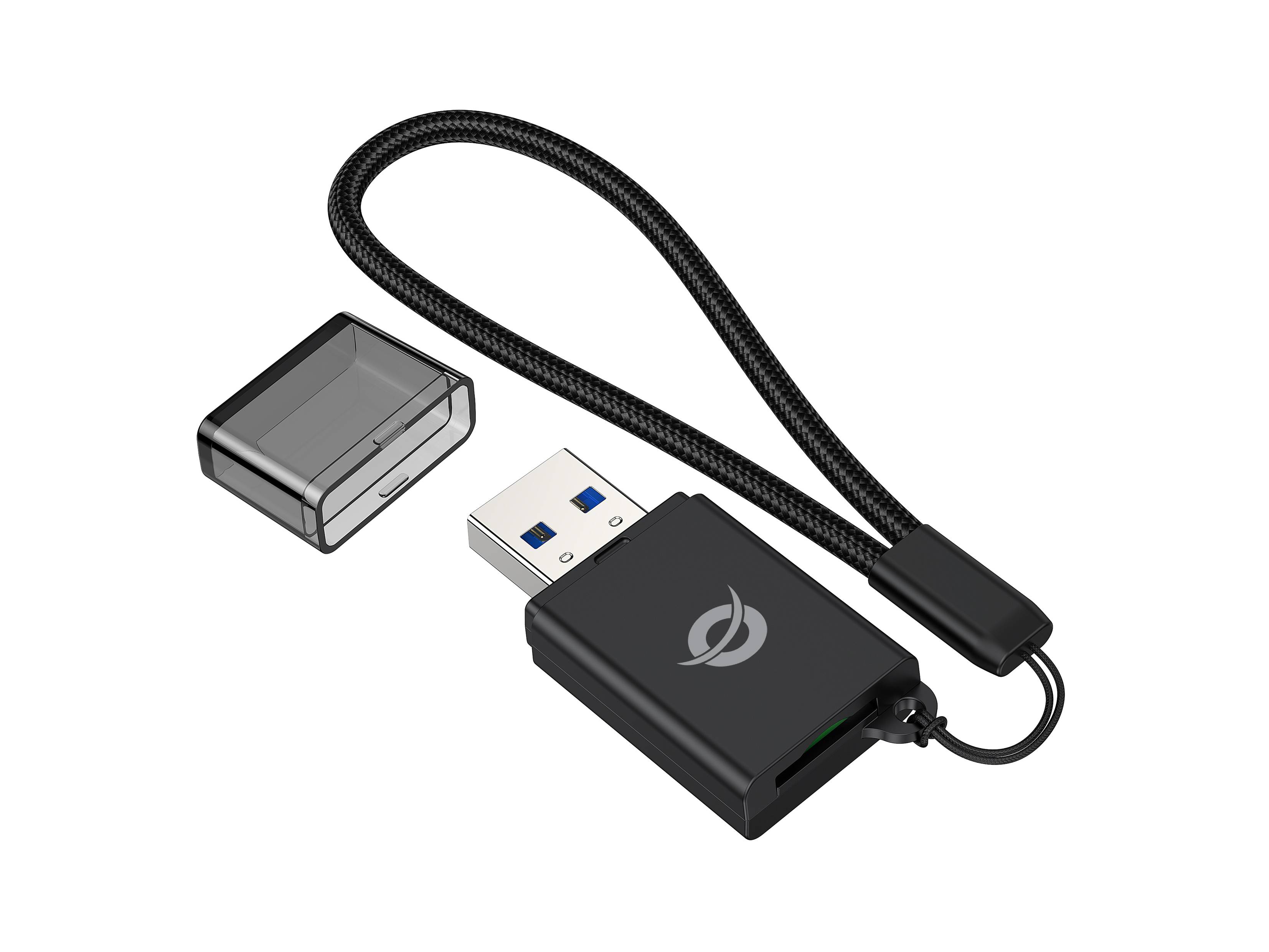 CONCEPTRONIC Kartenleser USB-A3.0->TF/Micro-SD3.0 schwarz