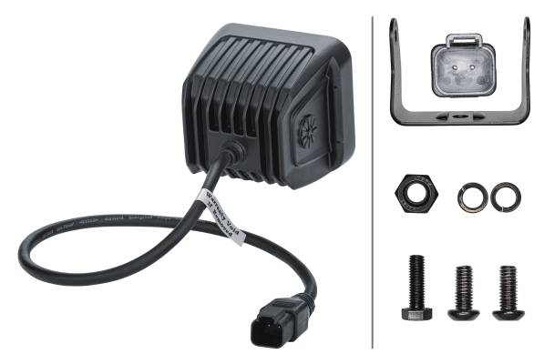 HELLA 1FA 358 176-861 LED Cube 3.2`` Fernschein