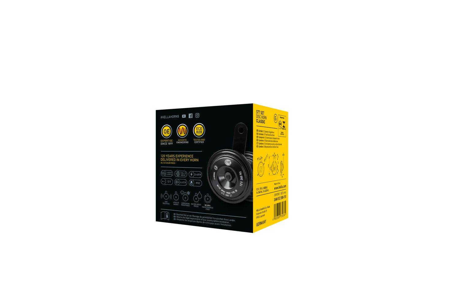 Hella 3AM012588-151 Horn