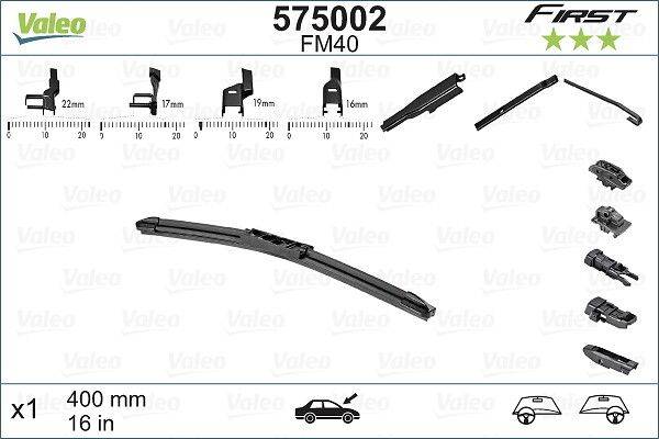 Valeo 575002 Wischblatt