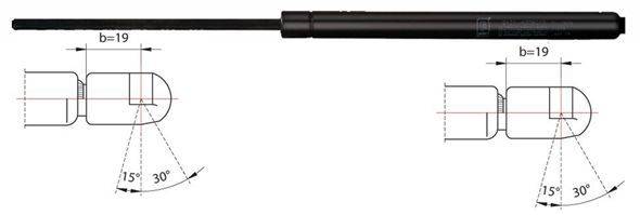 Metzger 2110003 Gasfeder, Koffer-/Laderaum