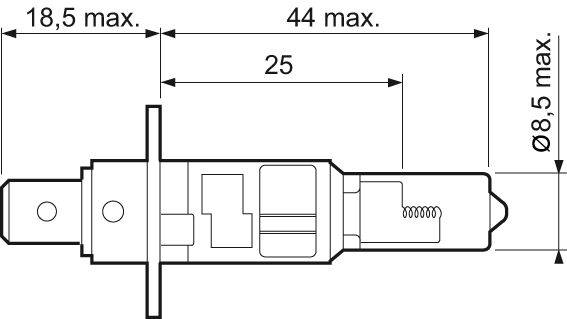 Valeo 032503 Glühlampe, Fernscheinwerfer