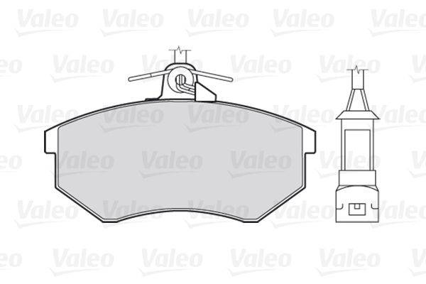 Valeo 301003 Bremsbelagsatz, Scheibenbremse