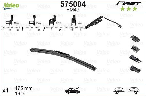 Valeo 575004 Wischblatt