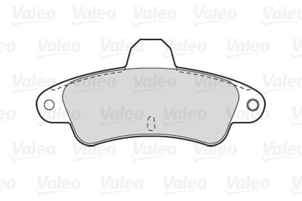 Valeo 301005 Bremsbelagsatz, Scheibenbremse