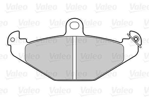 Valeo 301007 Bremsbelagsatz, Scheibenbremse