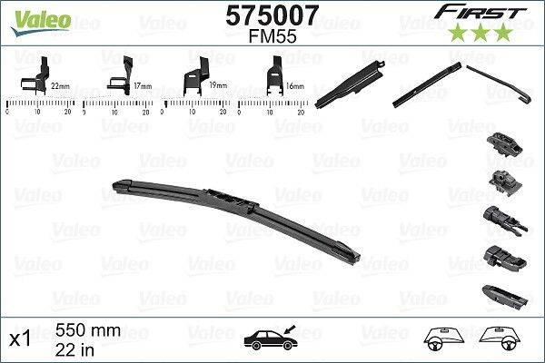 Valeo 575007 Wischblatt