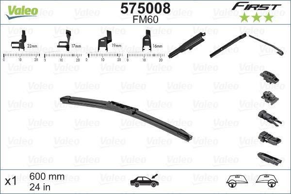 Valeo 575008 Wischblatt