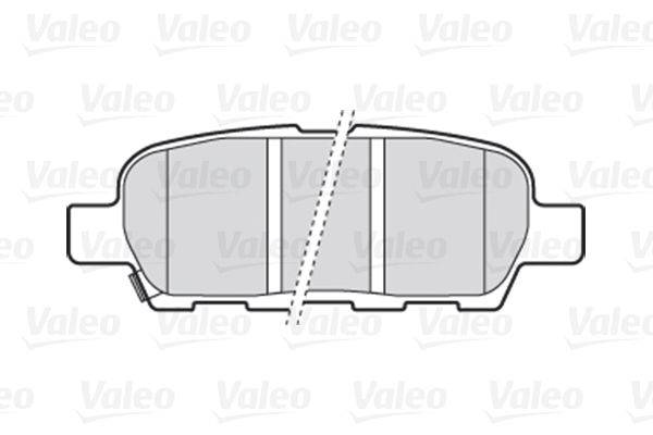 Valeo 301009 Bremsbelagsatz, Scheibenbremse