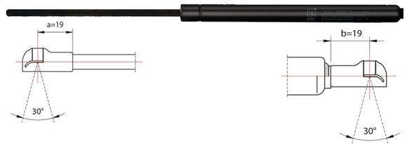 Metzger 2110048 Gasfeder, Koffer-/Laderaum