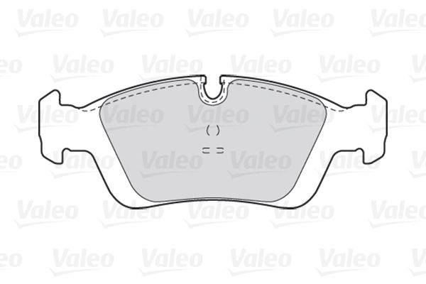 Valeo 301018 Bremsbelagsatz, Scheibenbremse