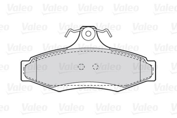 Valeo 301902 Bremsbelagsatz, Scheibenbremse