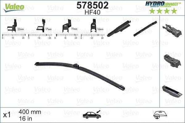 Valeo 578502 Wischblatt