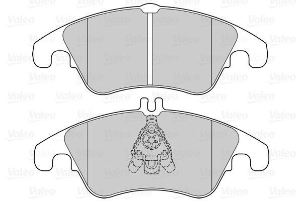 Valeo 302303 Bremsbelagsatz, Scheibenbremse