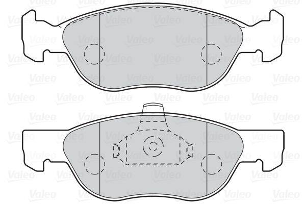 Valeo 302104 Bremsbelagsatz, Scheibenbremse