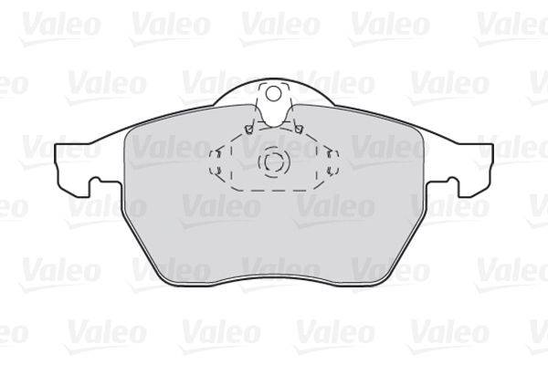 Valeo 301305 Bremsbelagsatz, Scheibenbremse