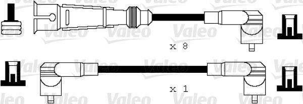 Valeo 346105 Zündleitungssatz