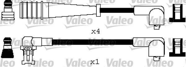 Valeo 346605 Zündleitungssatz