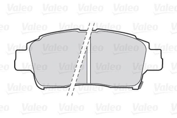 Valeo 301606 Bremsbelagsatz, Scheibenbremse