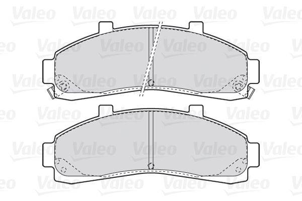 Valeo 301906 Bremsbelagsatz, Scheibenbremse