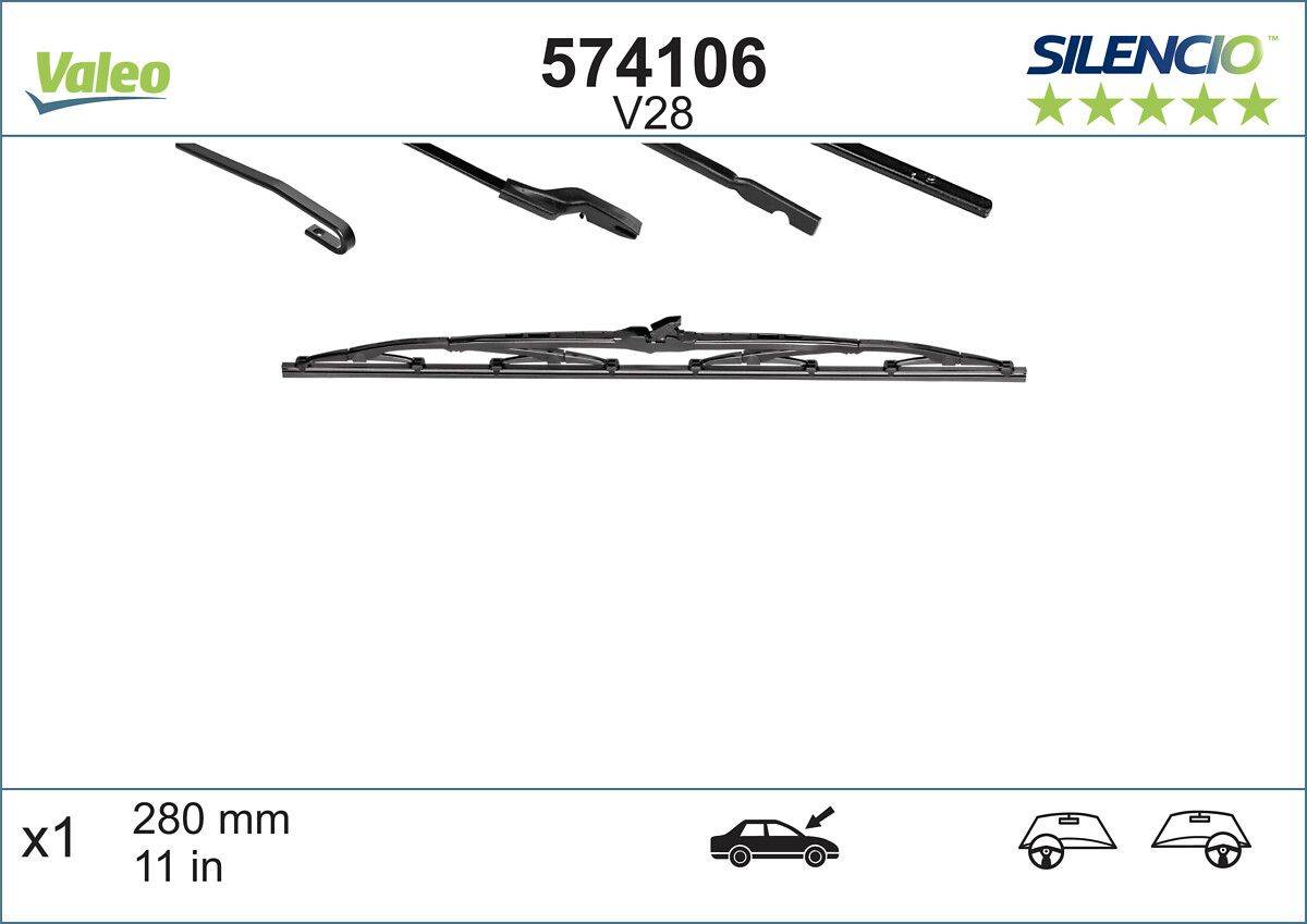 Valeo 574106 Wischblatt