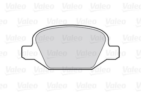 Valeo 301407 Bremsbelagsatz, Scheibenbremse