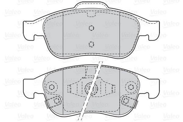 Valeo 302207 Bremsbelagsatz, Scheibenbremse