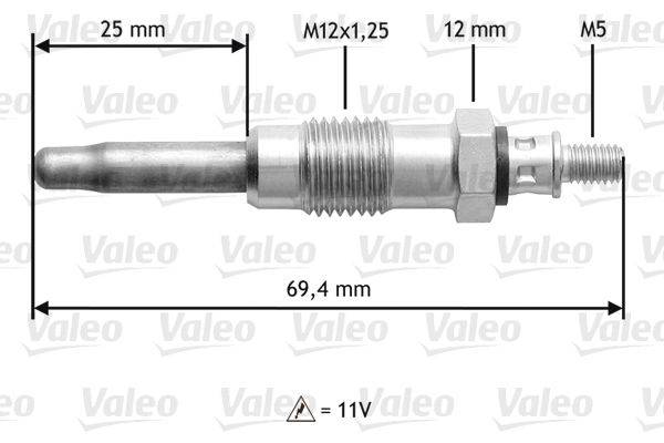 Valeo 345107 Glühkerze