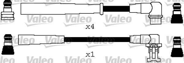 Valeo 346608 Zündleitungssatz