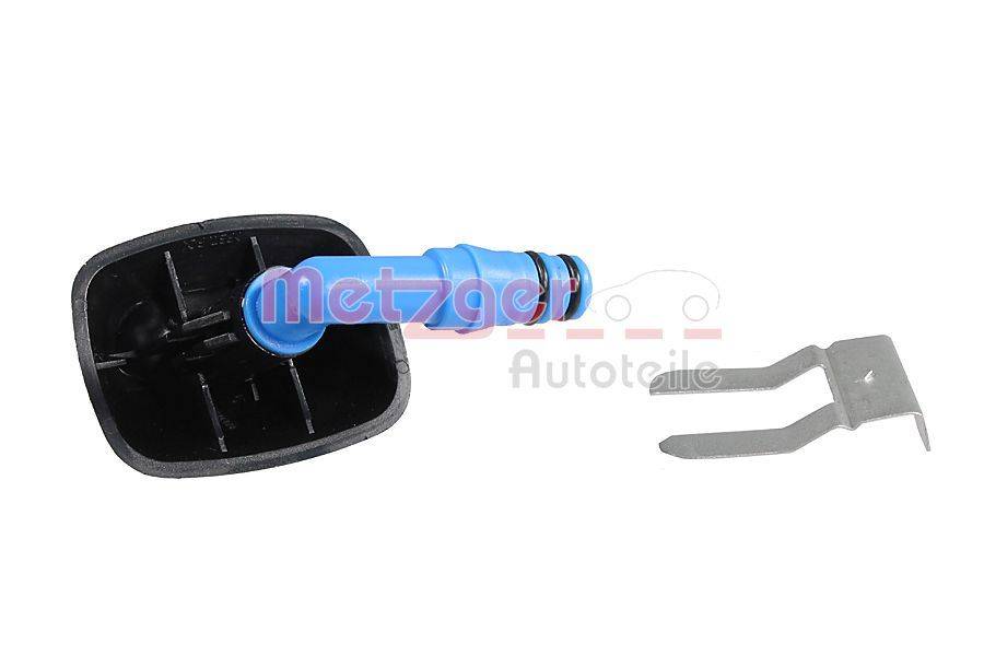 Metzger 2220709 Waschwasserdüse, Scheinwerferreinigung