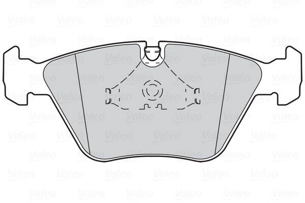 Valeo 301409 Bremsbelagsatz, Scheibenbremse