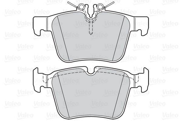 Valeo 302209 Bremsbelagsatz, Scheibenbremse
