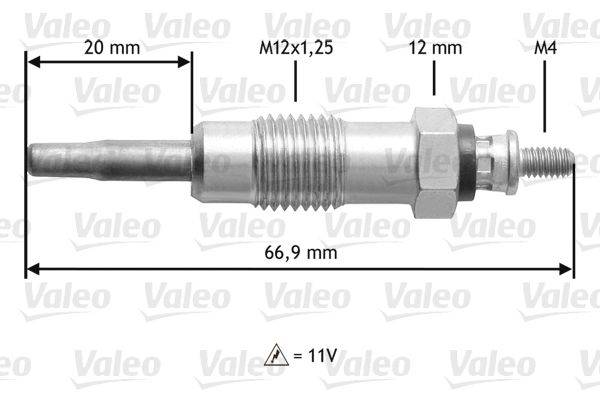 Valeo 345111 Glühkerze
