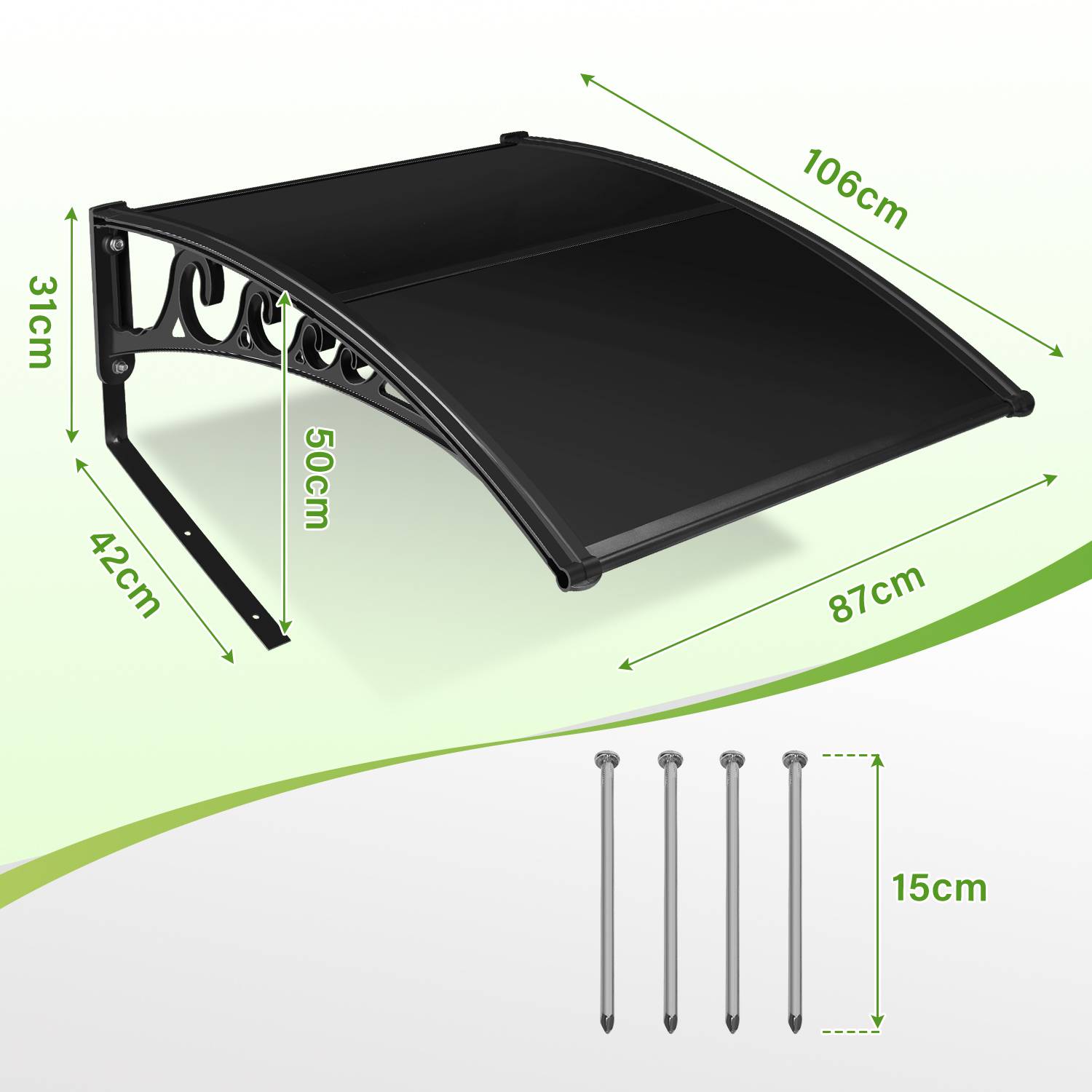 Rasenmäher Garage Mähroboter Dach Sonnenschutz Gartengeräte Vordach Regenschutz