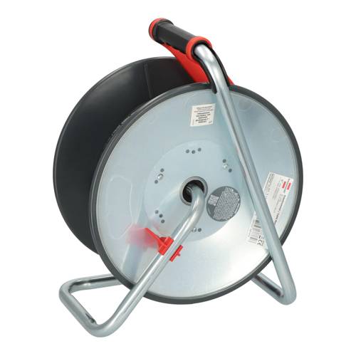 BRENNENSTUHL professionalLINE - Kabeltrommel SC 2100 (max. 3.000 W | IP44 | 4x Schutzkontakt-Steckdosen | Länge 25,0 m)