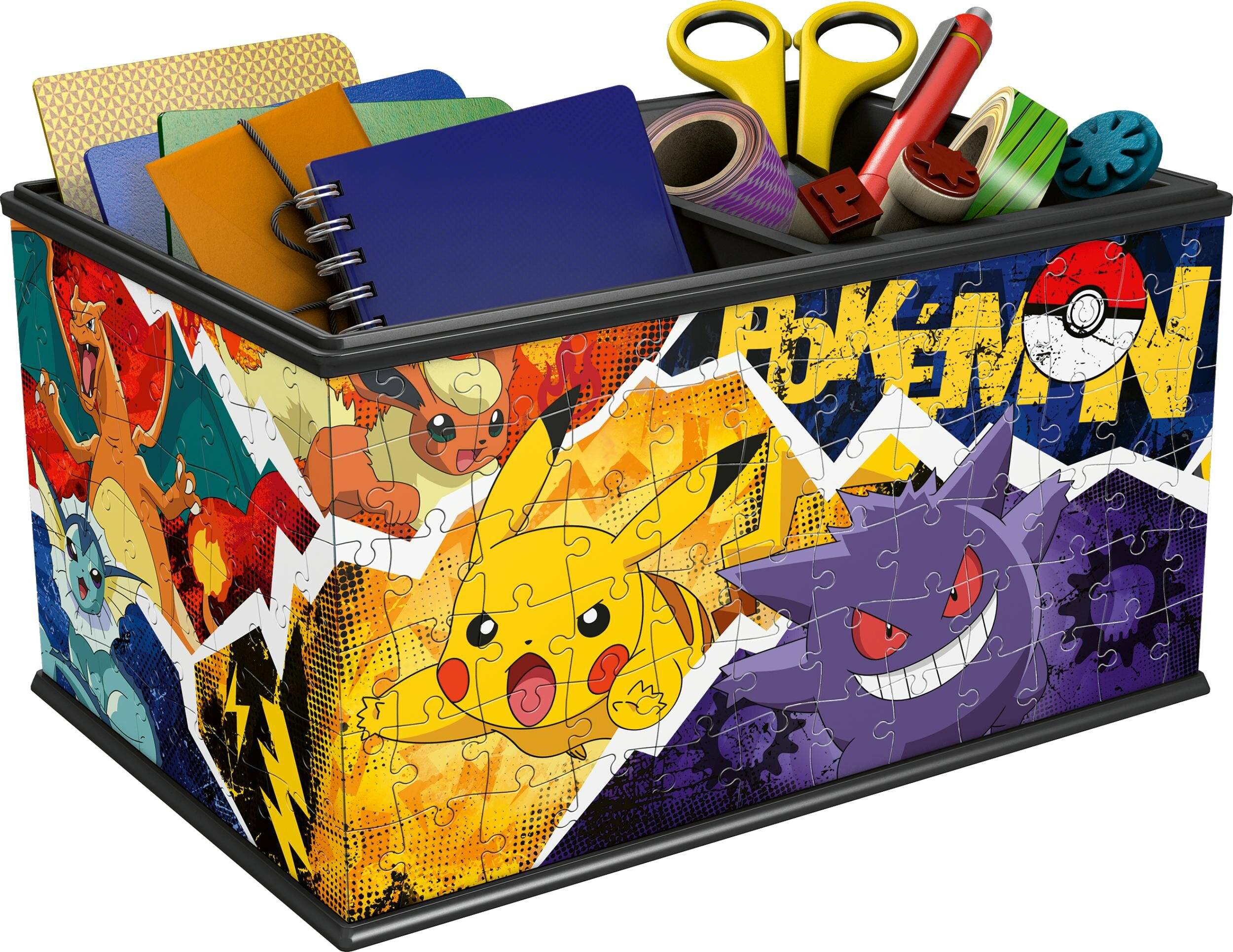 3D Puzzle Aufbewahrungsbox Pokèmon (mehrfarbig)