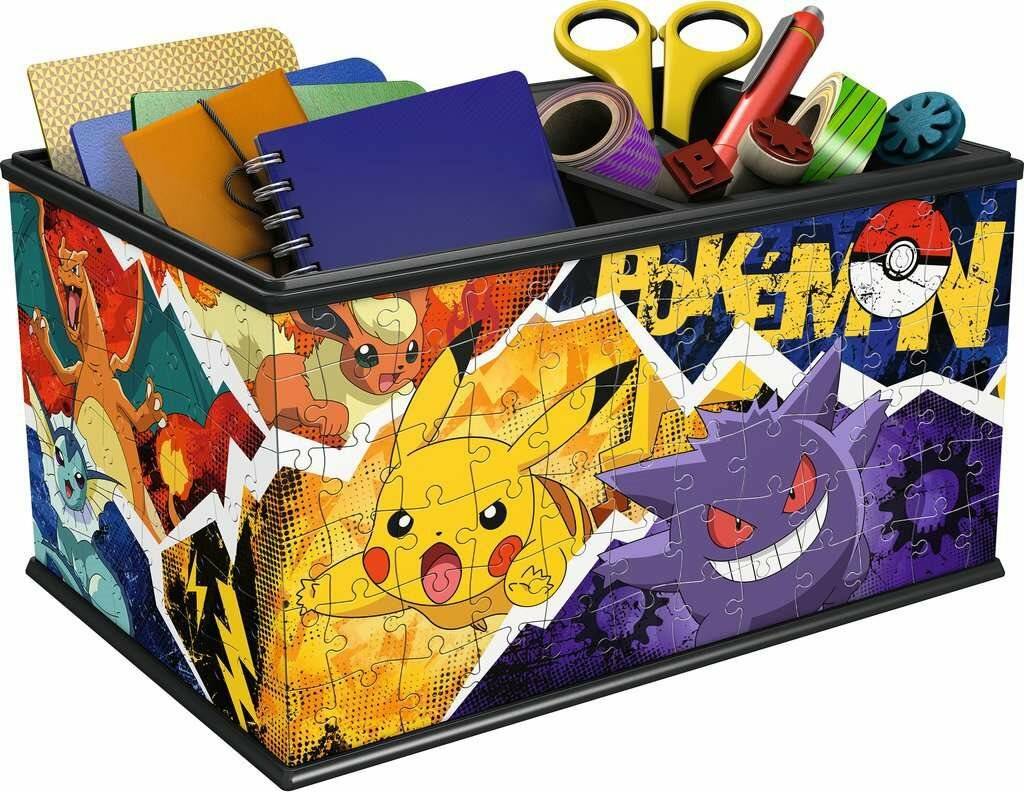 3D Puzzle Aufbewahrungsbox Pokèmon (mehrfarbig)