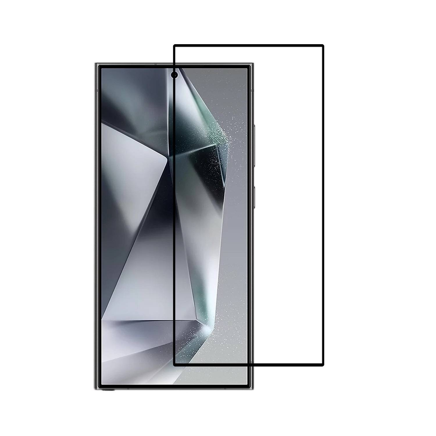 6x 9H Panzerglas für Samsung Galaxy S25 Ultra FULL COVER HD KLAR echtes Tempered Glass Panzerfolie Displayschutz Schutzglas Hartglas Schutzfolie