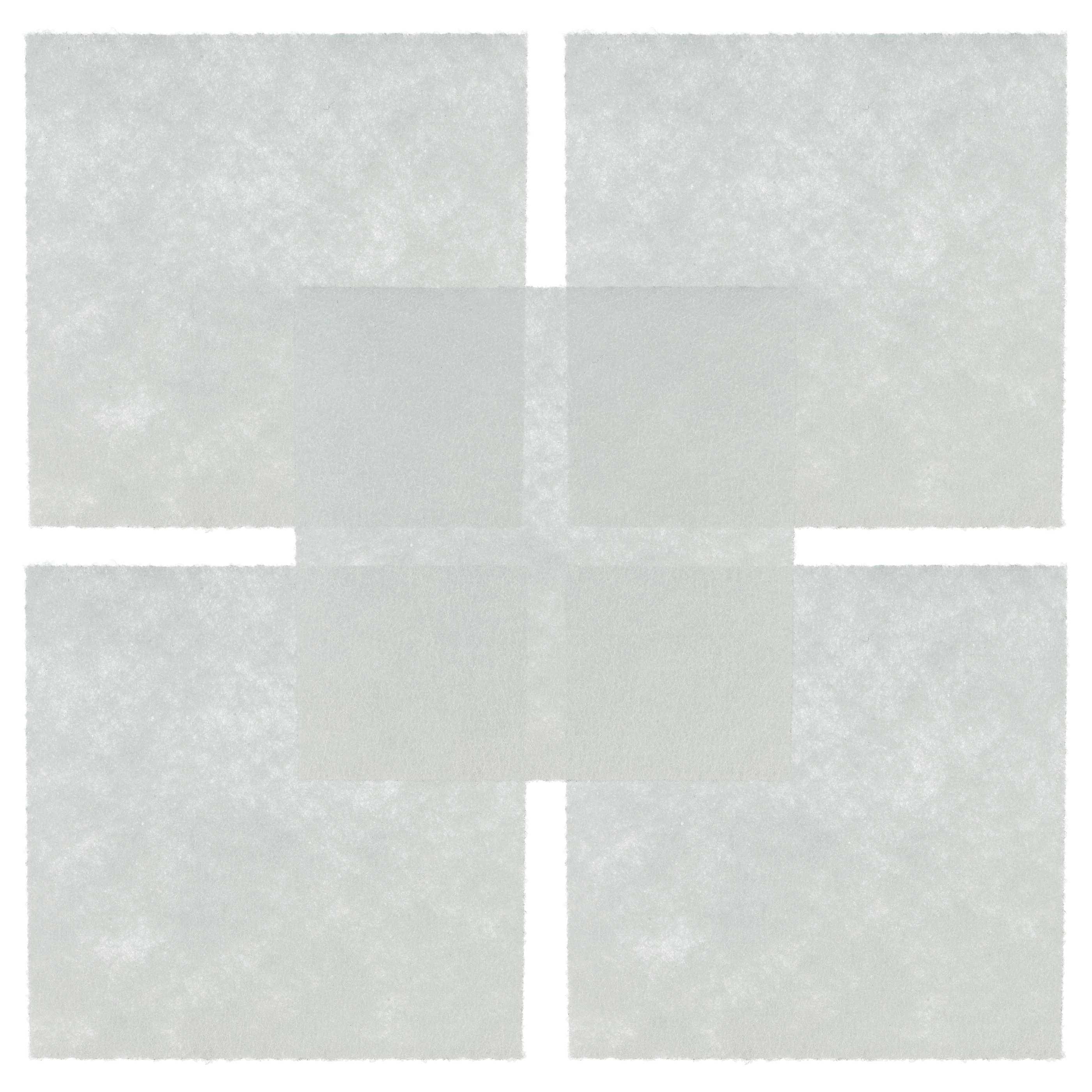 vhbw 5x Motorschutz-Filter kompatibel mit Philips PowerGo FC 8294, FC 8295, FC8295/01, FC8296/01, FC8293/01, FC8294/01, FC 8296 Staubsauger
