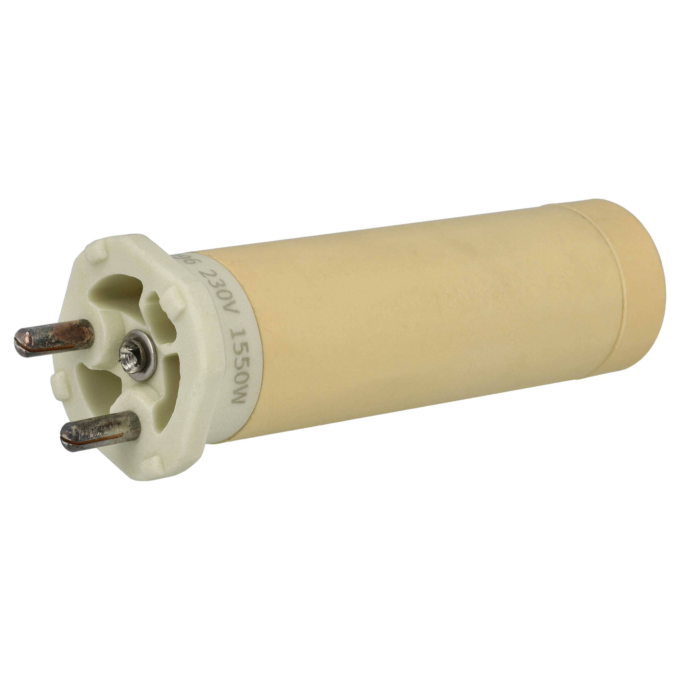 vhbw Heizelement kompatibel mit Leister Triac PID Heißluftschweißpistole - Keramik Heizkern, 2,6 x 9,15 cm