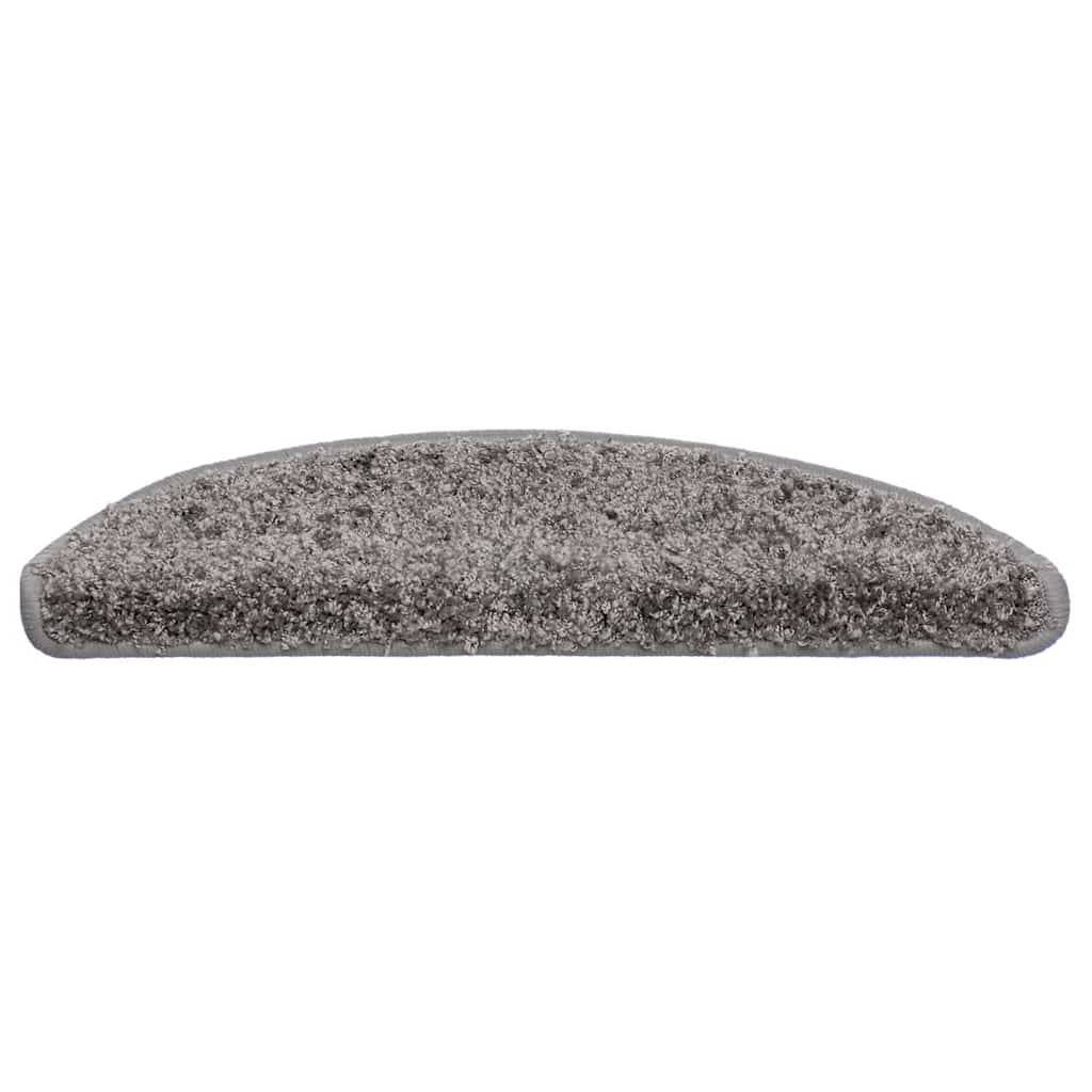 vidaXL Stufenmatten 30 Stk. Grau 56x17x3 cm