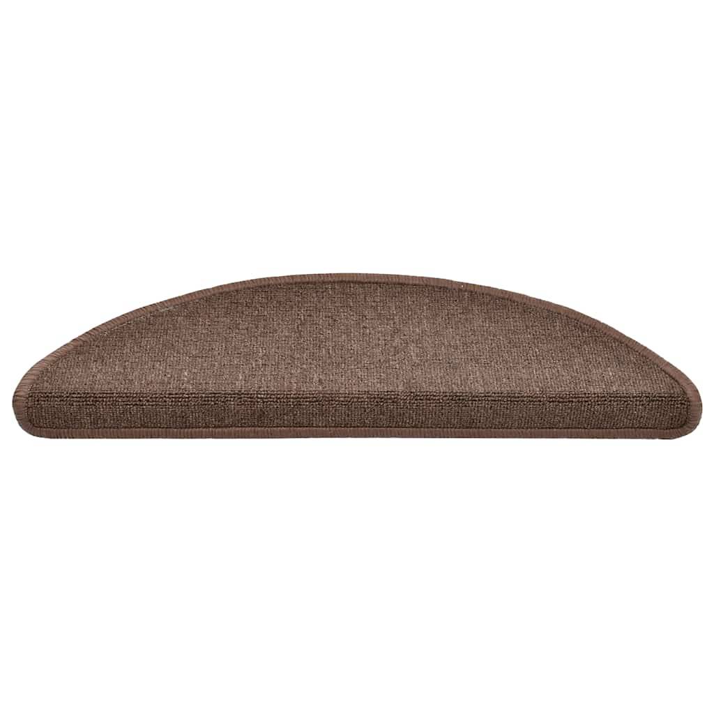 vidaXL Stufenmatten 30 Stk. Kaffeebraun 56x17x3 cm