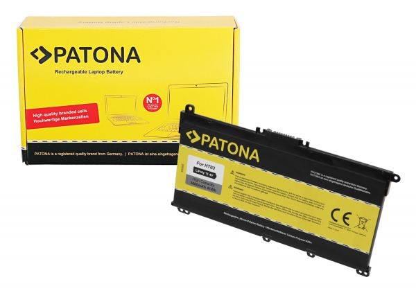 PATONA Laptop Akku 11,4V 3600mAh passend zu HP 15-CS HP 17-BY