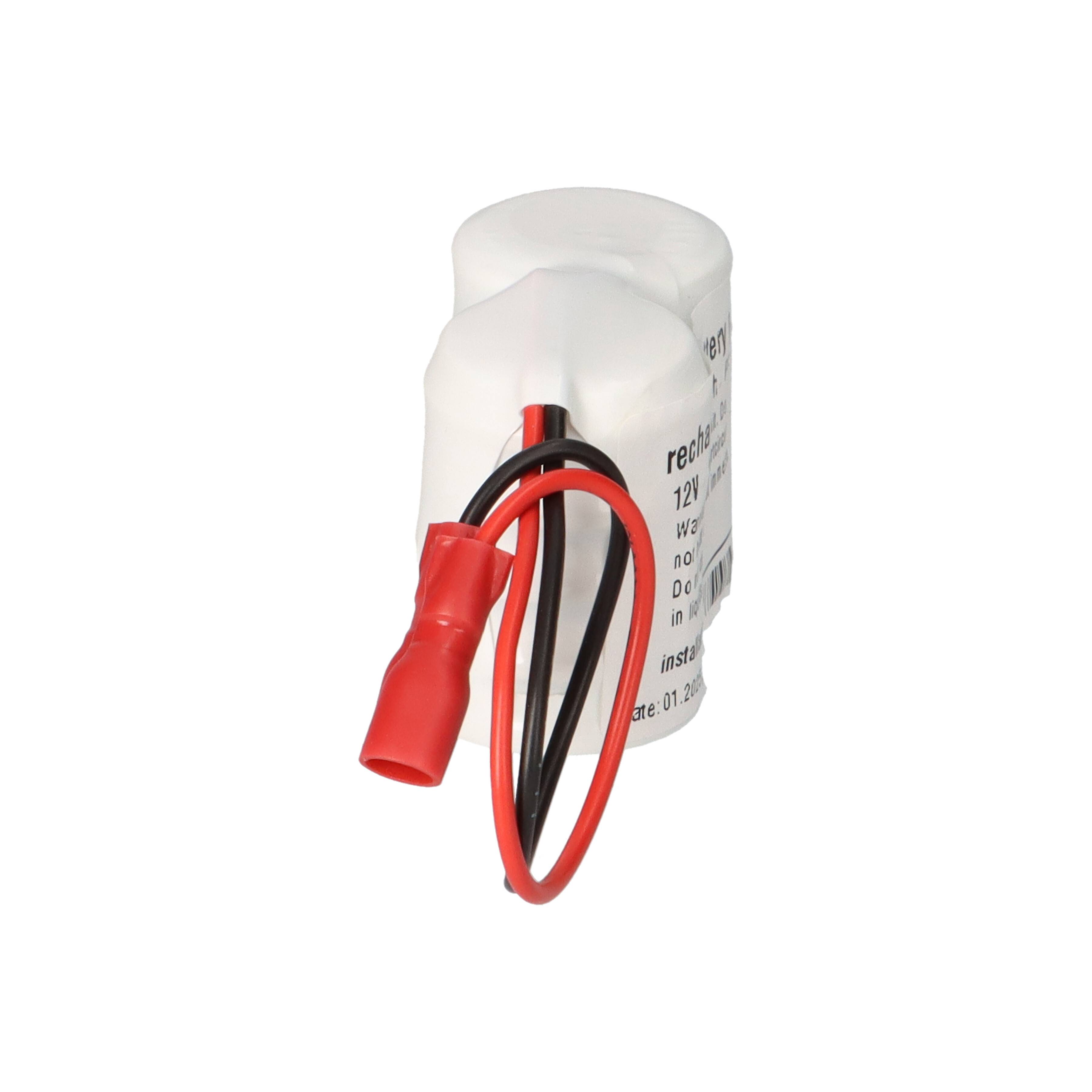 Akkupack 12V 300mAh NiMH L5x2 CP300H 12cm Kabel Faston 4,8mm