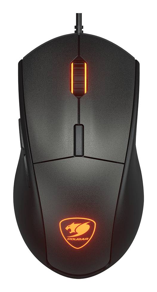 COUGAR Gaming Maus, MINOS EX, RGB, Kabelgebunden, Schwarz