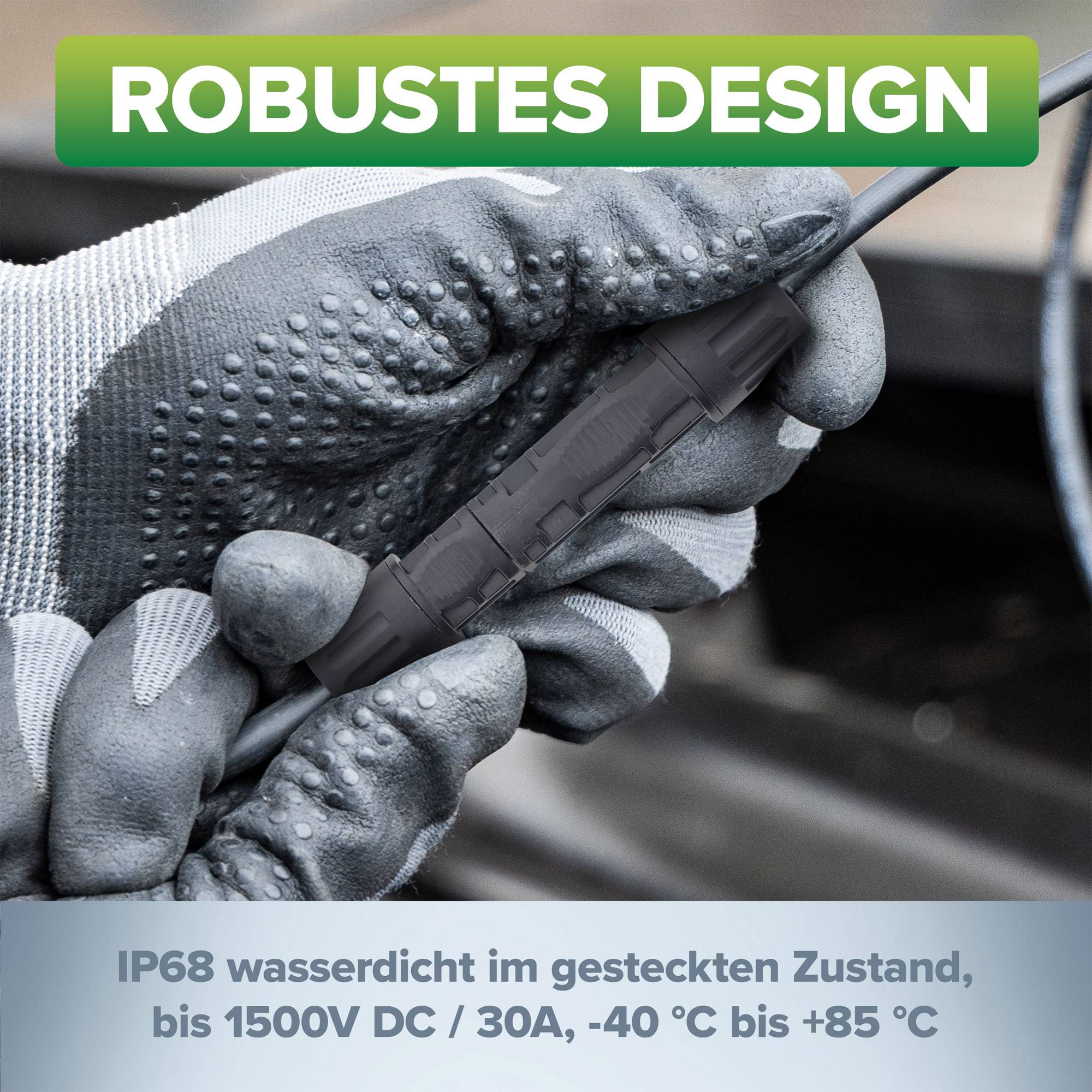 InLine® Solar Photovoltaik Steckverbinder, 10x Stecker + 10x Buchse