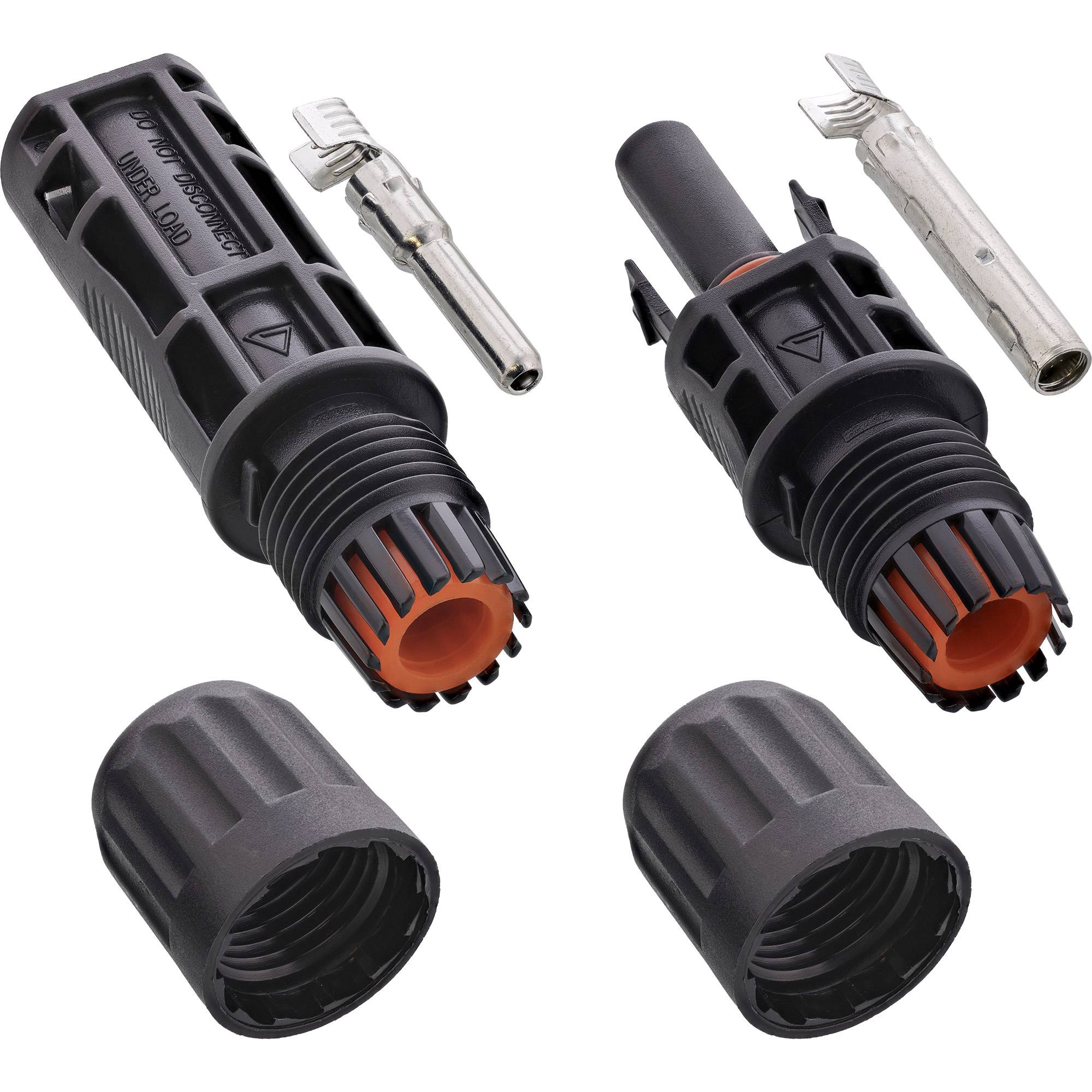 InLine® Solar Photovoltaik Steckverbinder Set, Stecker + Kupplung