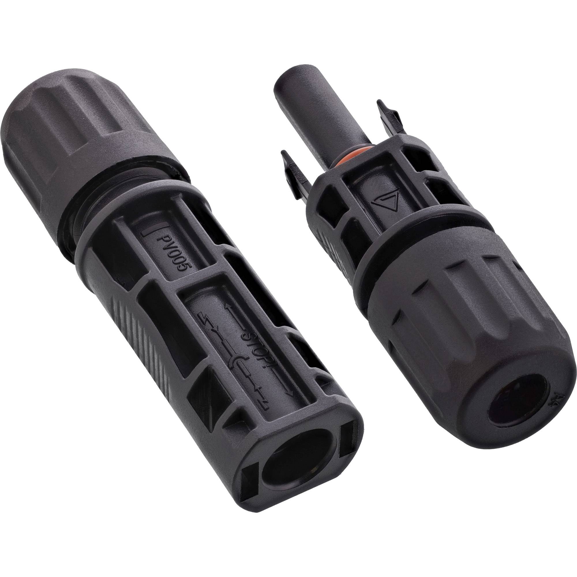 InLine® Solar Photovoltaik Steckverbinder Set, Stecker + Kupplung