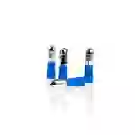 alca® Rundstecker blau 4,0mm 10St. 1,5-2,5 mm² AWG 16-14 teilisoliert männlich Rundsteckhülsen Quetschkabelschuhe alca® Rundstecker blau 4,0mm 10St. 1,5-2,5 mm² AWG 16-14 teilisoliert männlich Rundsteckhülsen Quetschkabelschuhe