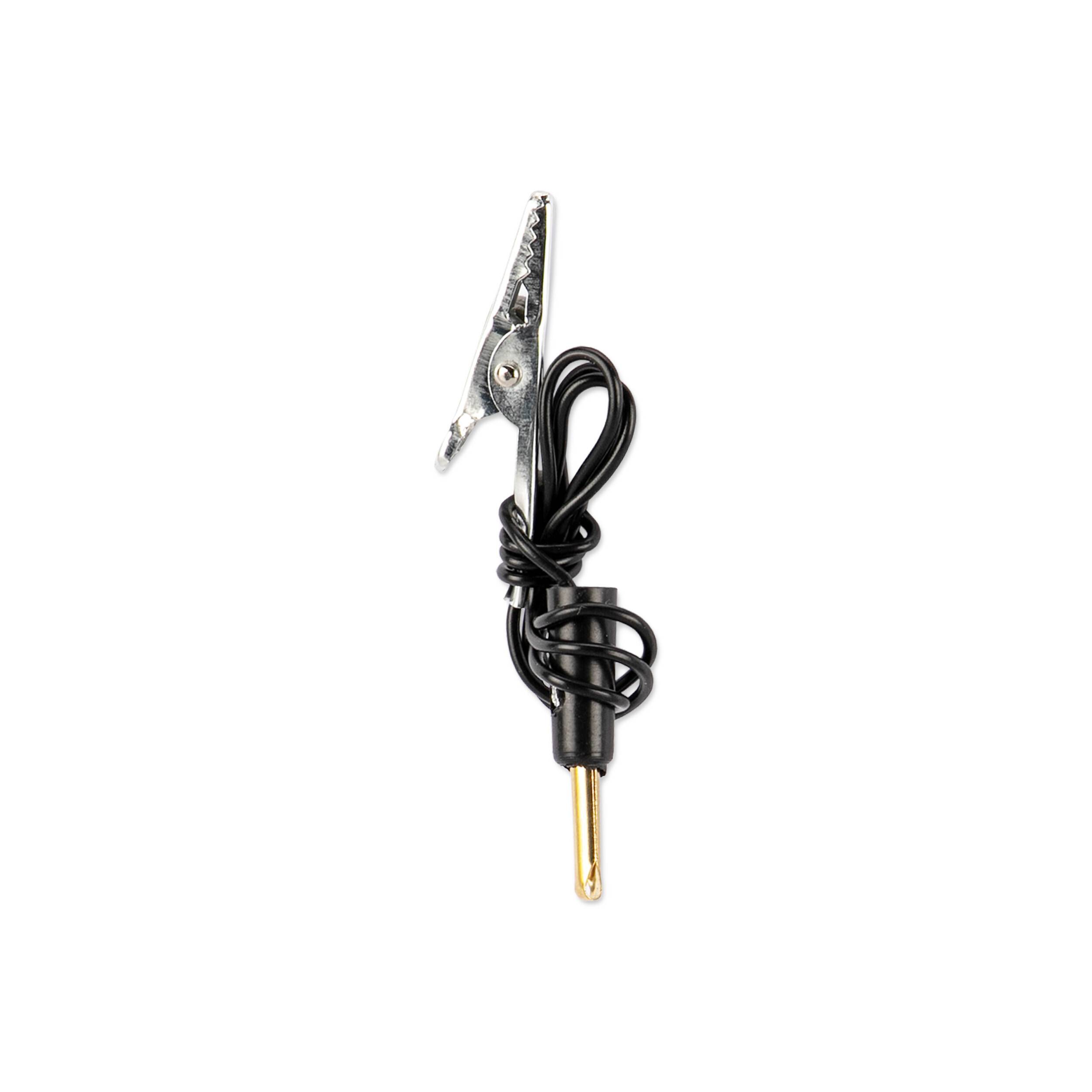 HEYNER® Spannungsprüfer mit Prüflampe für Bordnetze von 6 V bis 24 V<br> Transparenter Griff aus bruchsicherem